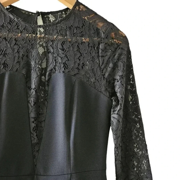 Aritzia Babaton Masaki Black Bustier Lace Mini Dress Size 2. - Picture 10 of 15